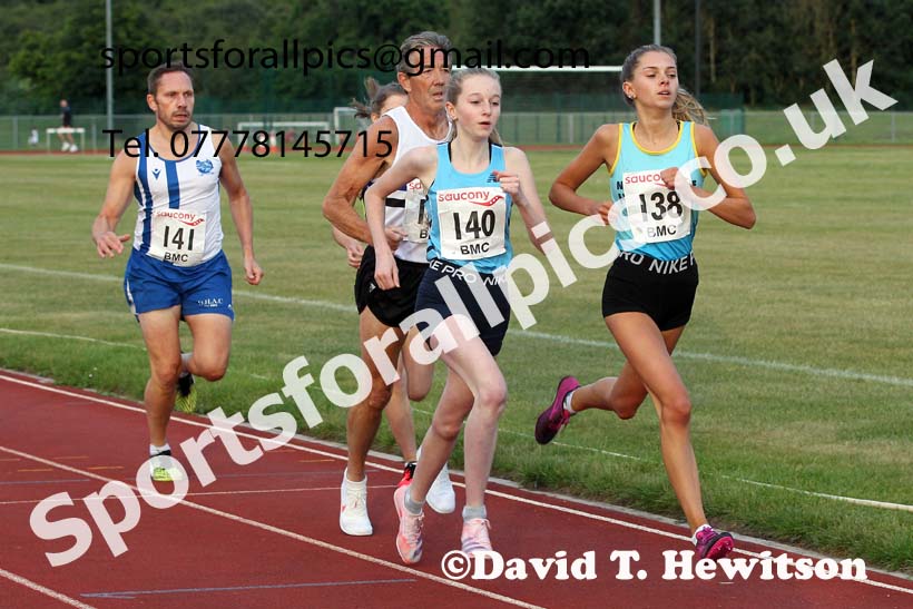 BMC 800 metes, Chester le Street, August 9th. Photo: David T. Hewitson/Sports for All Pics